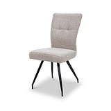 Digby Textured Fabric Dining Chair Angle2 from Roseland Furniture