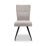 Digby Textured Fabric Dining Chair Angle2 from Roseland Furniture