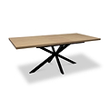 Perez-160-200cm-ext-dining-table-light-oak from Roseland Furniture