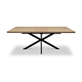 Perez-160-200cm-ext-dining-table-light-oak from Roseland Furniture