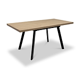 Walker-120-160cm-ext-dining-table-light-oak from Roseland Furniture