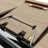 Walker-120-160cm-ext-dining-table-light-oak from Roseland Furniture
