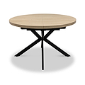 Barker 120 160cm Ext Dining Table Dims from Roseland Furniture