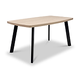 Colton 160cm Dining Table Angle1 from Roseland Furniture