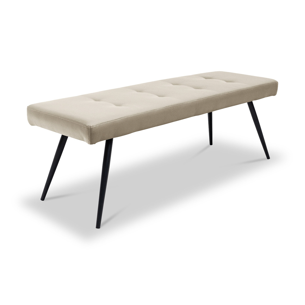 Westley Faux Leather Dining Bench from Roseland Furniture