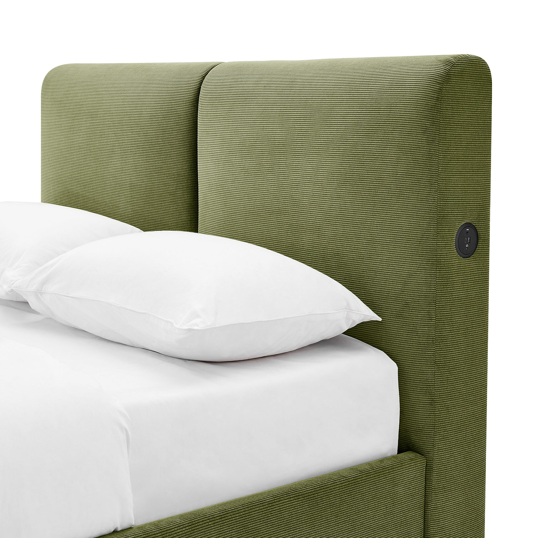 Koble Cordy Smart TV Bed Double Turtle Green from Roseland Furniture
