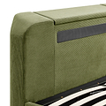 Koble Cordy Smart TV Bed Double Turtle Green from Roseland Furniture