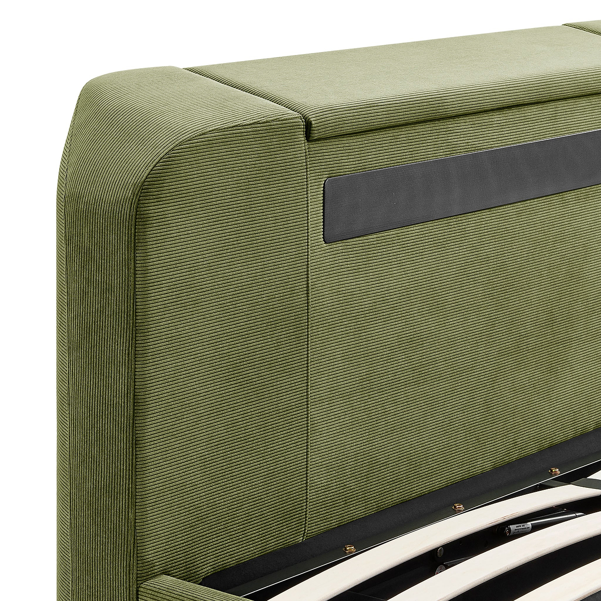 Koble Cordy Smart TV Bed Double Turtle Green from Roseland Furniture