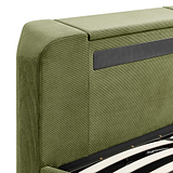 Koble Cordy Smart TV Bed Double Turtle Green from Roseland Furniture