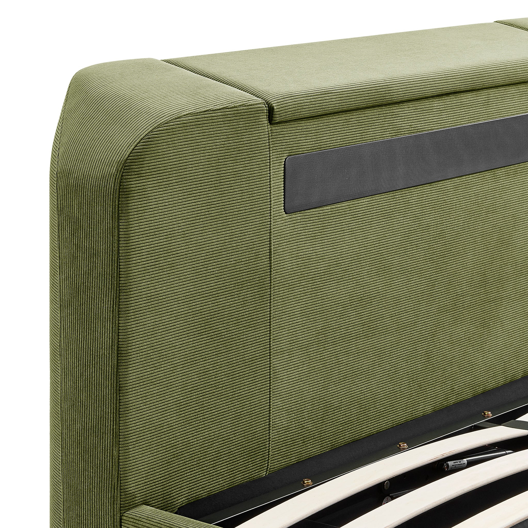 Koble Cordy Smart TV Bed Double Turtle Green from Roseland Furniture
