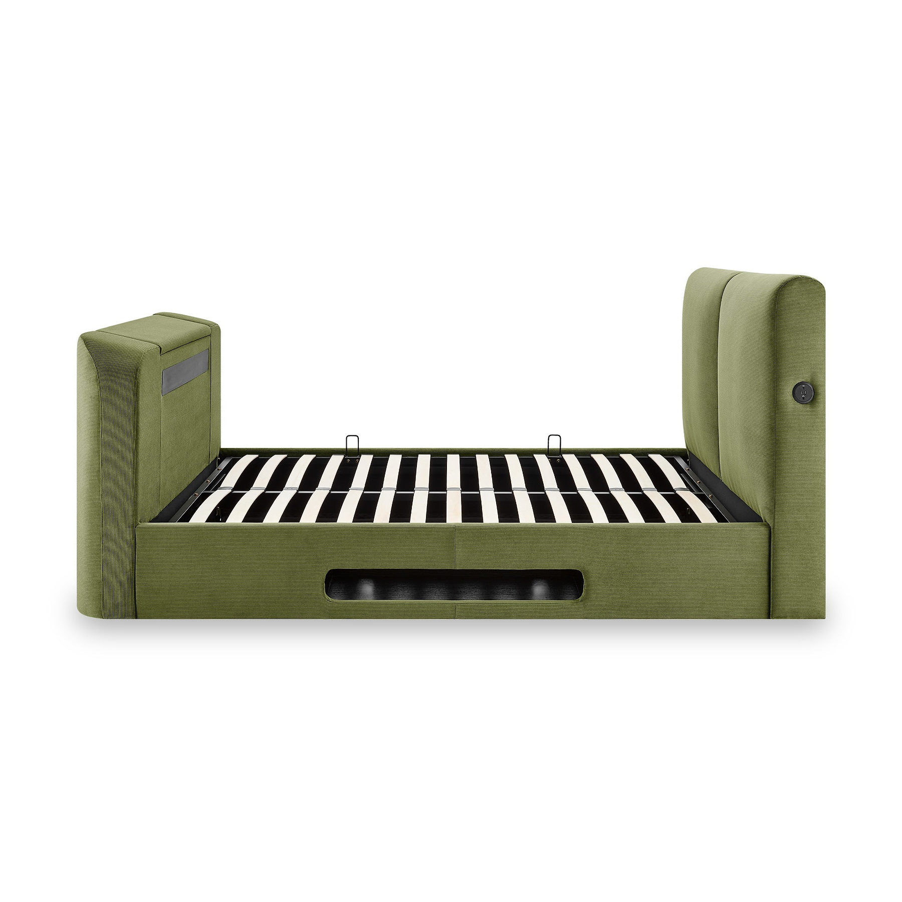 Koble Cordy Smart TV Bed Double Turtle Green from Roseland Furniture