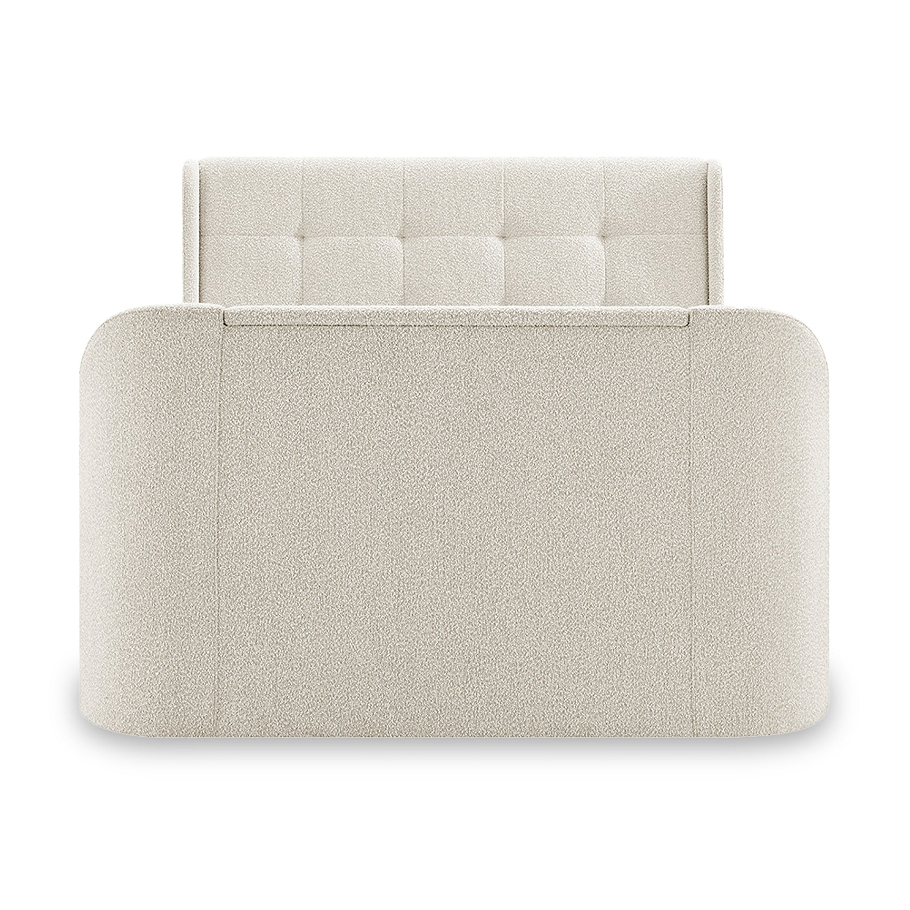 Koble Wafer Upholstered TV Bed Double from Roseland Furniture