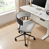 Koble Frida Curve Swivel Office Chair from Roseland Furniture