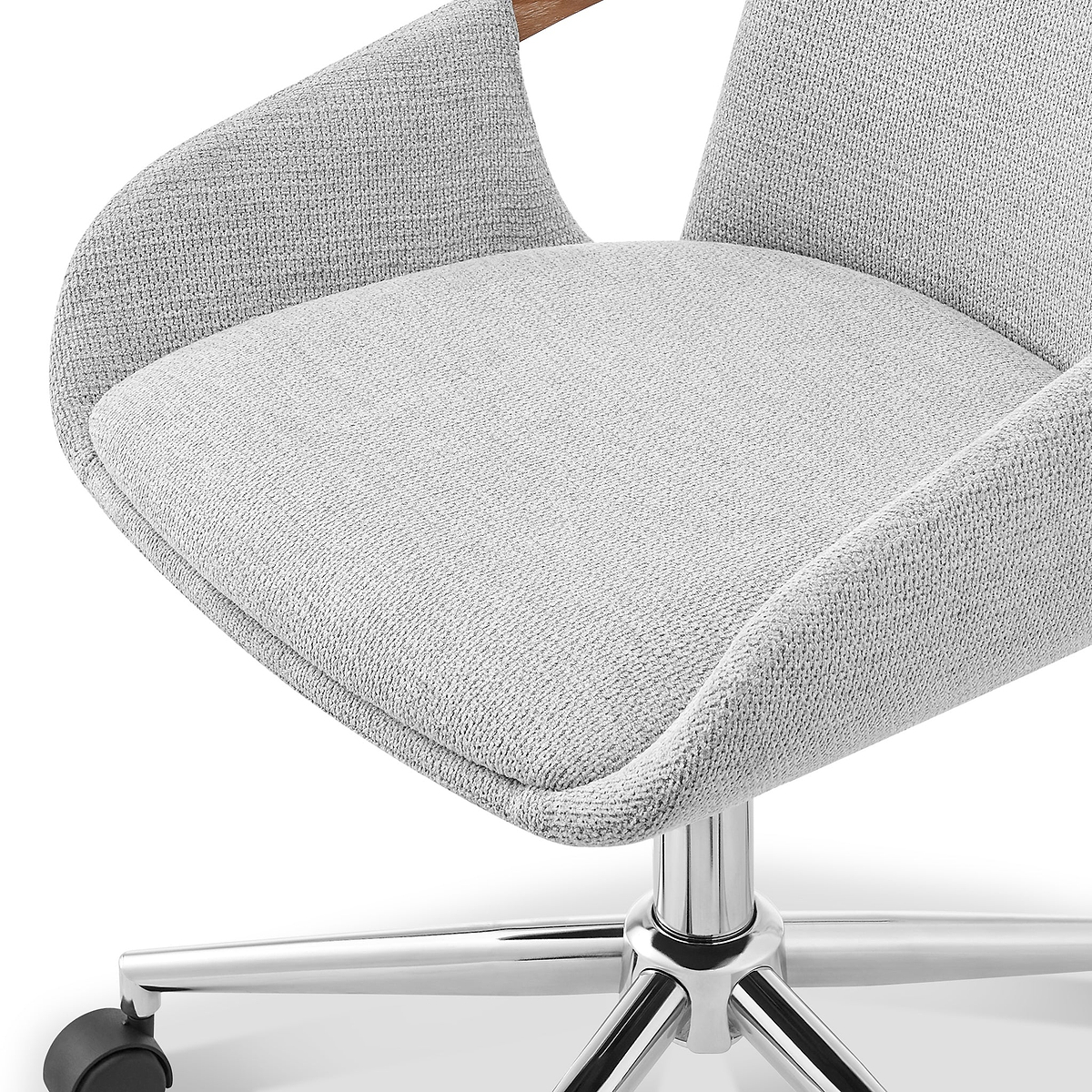 Koble Thea Upholstered Swivel Office Chair from Roseland Furniture