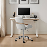 Koble Thea Upholstered Swivel Office Chair from Roseland Furniture