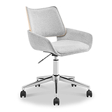 Koble Tove Upholstered Swivel Office Chair from Roseland Furniture