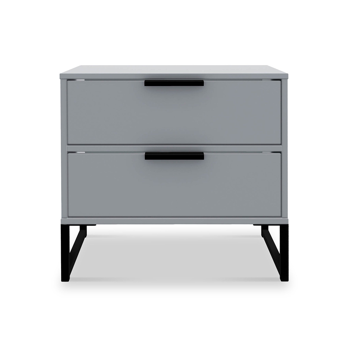 Hudson 2 Drawer Bedside Table from Roseland Furniture