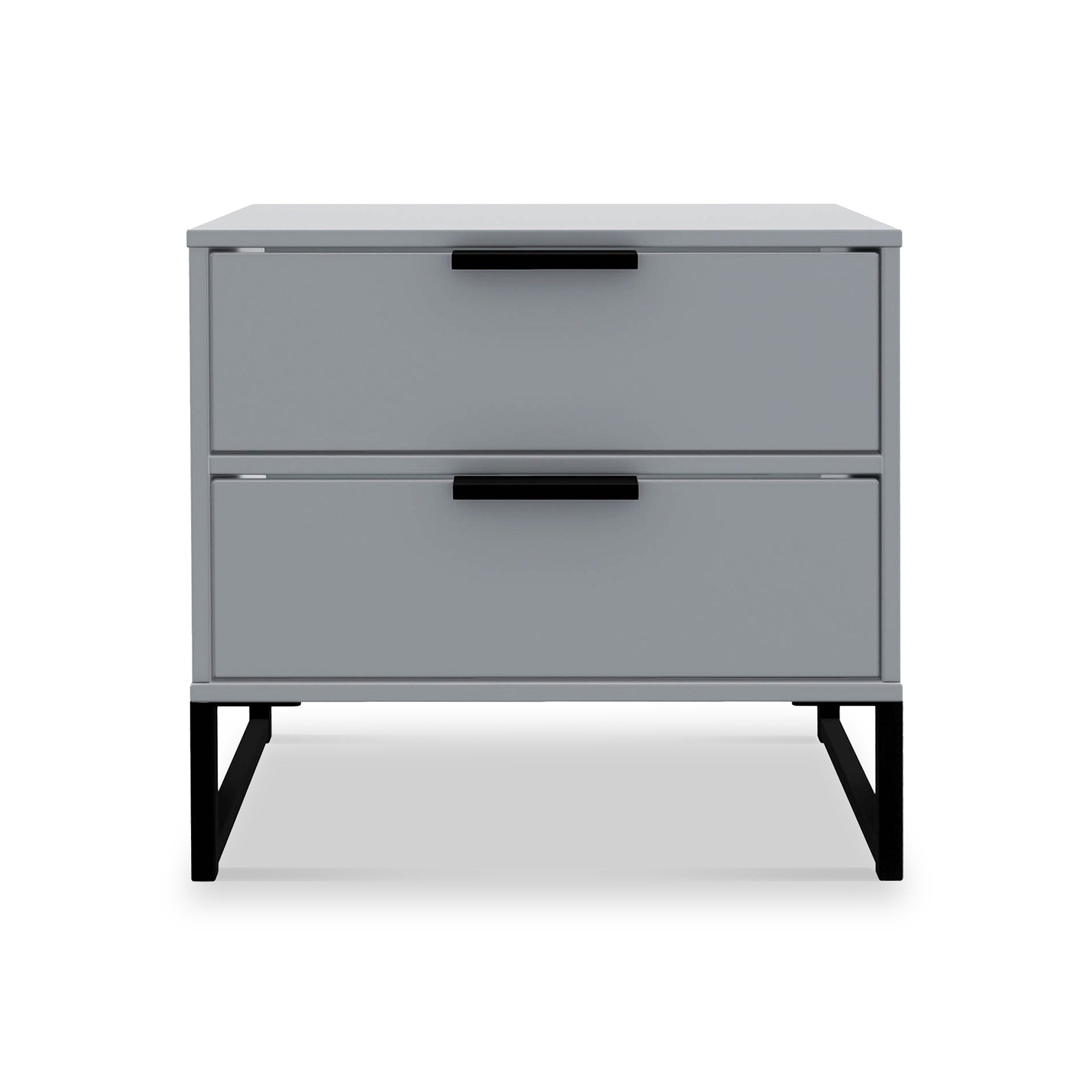 Hudson 2 Drawer Bedside Table from Roseland Furniture