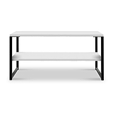 Hudson Grey and Black Coffee Table from Roseland Furniture