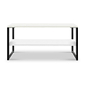 Hudson White and Black Coffee Table from Roseland Furniture