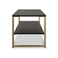 Hudson Black and Gold Coffee Table from Roseland Furniture