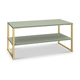 Hudson Olive and Gold Coffee Table from Roseland Furniture