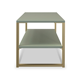 Hudson Olive and Gold Coffee Table from Roseland Furniture