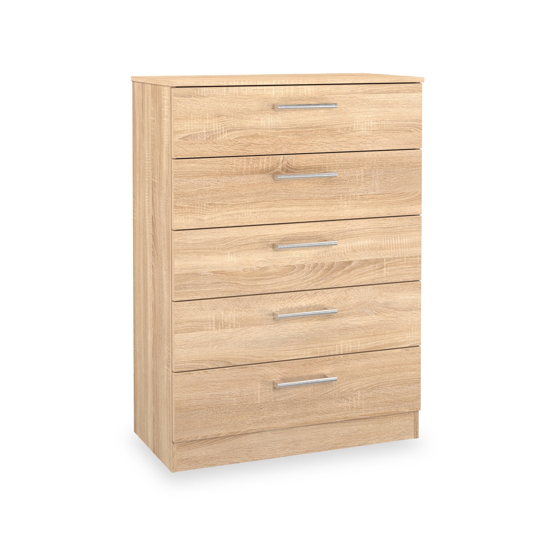 Hadley 5 Drawer Chest Oak from Roseland Furniture