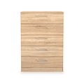 Hadley 5 Drawer Chest Oak from Roseland Furniture