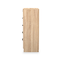 Hadley 5 Drawer Chest Oak from Roseland Furniture