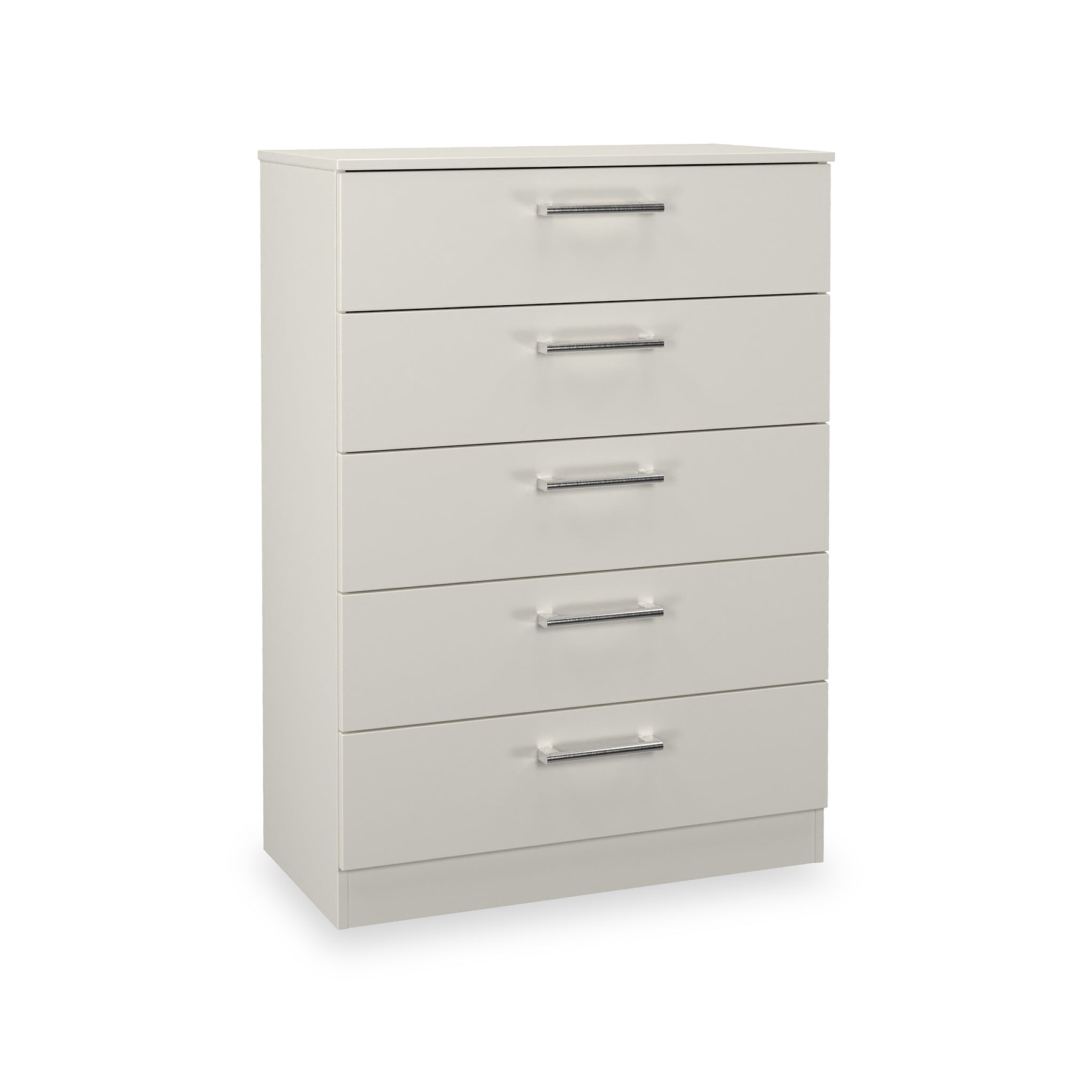 Hadley 5 Drawer Chest Grey from Roseland Furniture