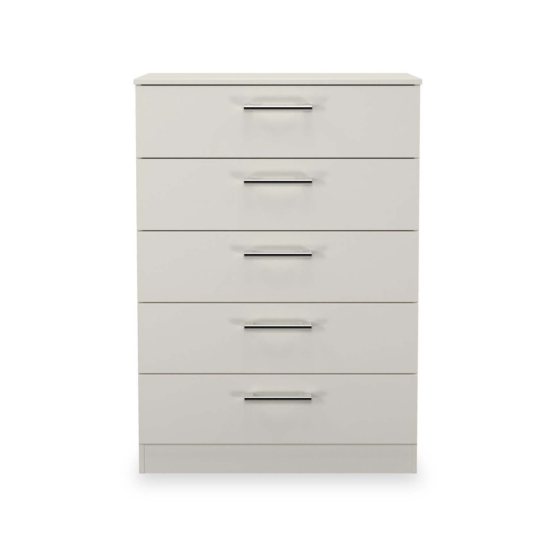 Hadley 5 Drawer Chest Grey from Roseland Furniture