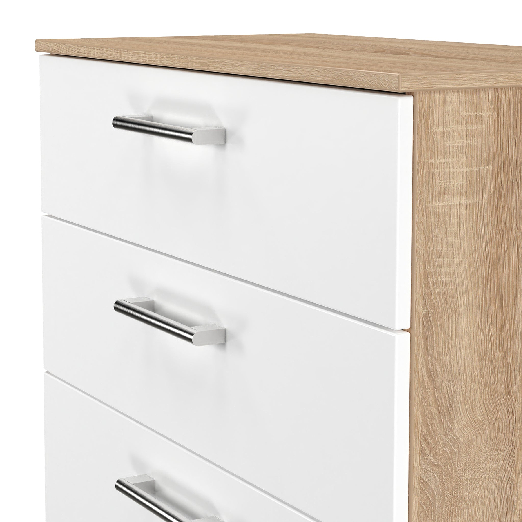 Hadley 5 Drawer Chest White Oak from Roseland Furniture