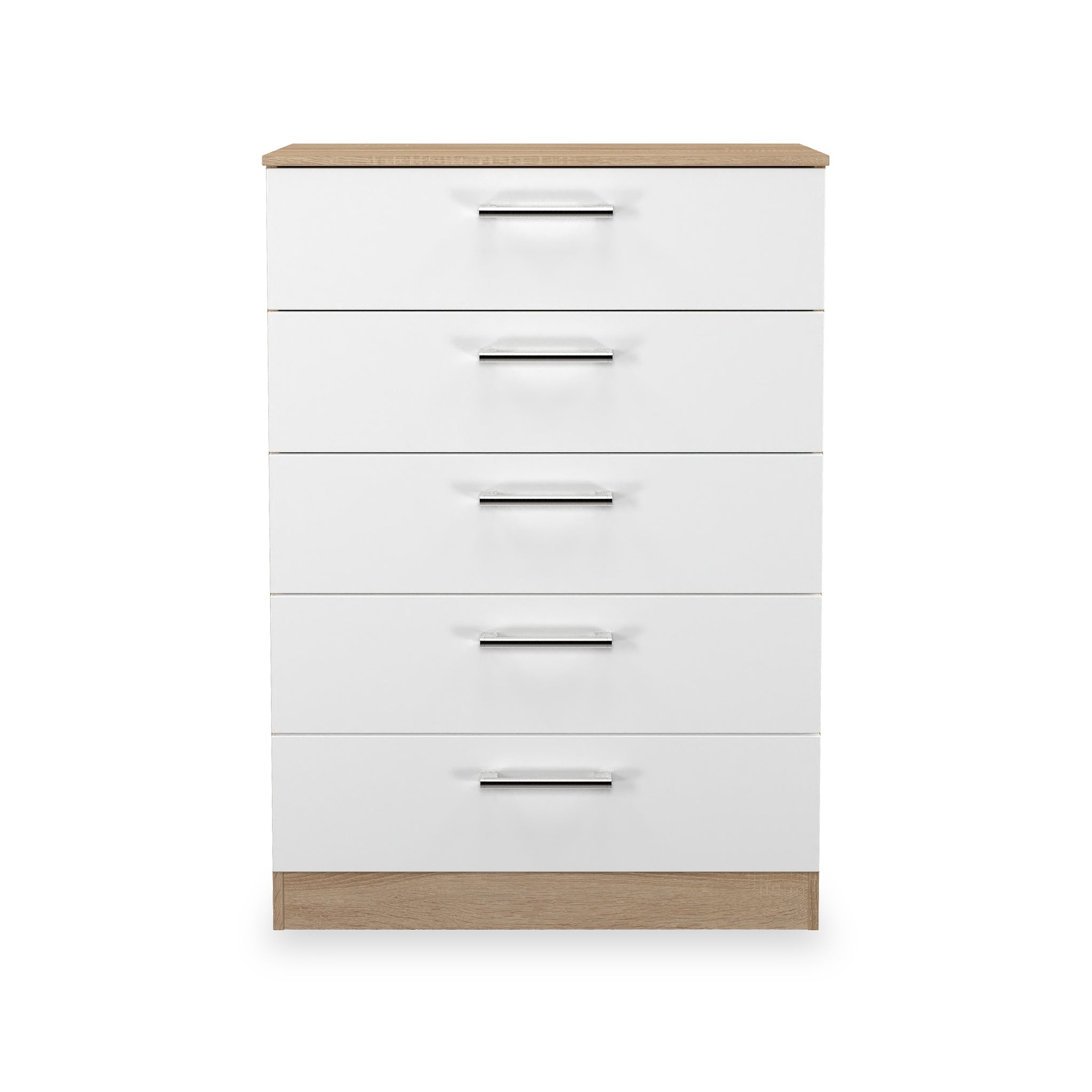 Hadley 5 Drawer Chest White Oak from Roseland Furniture