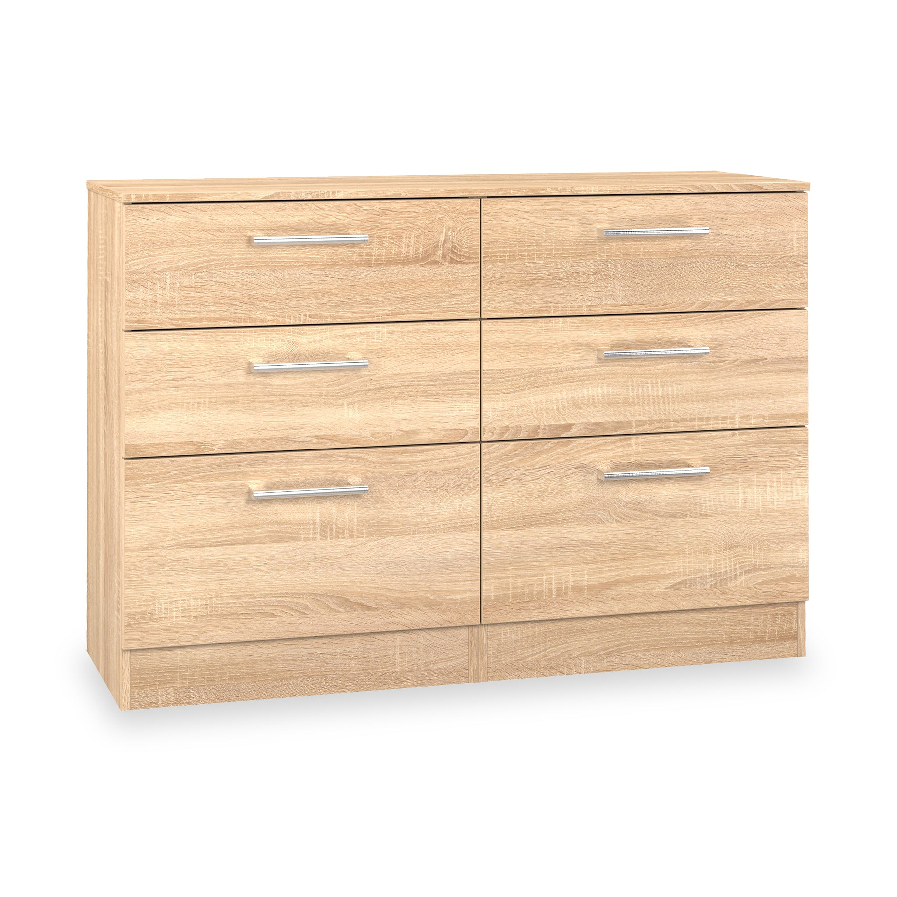 Hadley 6 Drawer Chest Oak from Roseland Furniture