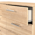 Hadley 6 Drawer Chest Oak from Roseland Furniture