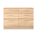 Hadley 6 Drawer Chest Oak from Roseland Furniture