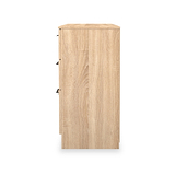 Hadley 6 Drawer Chest Oak from Roseland Furniture