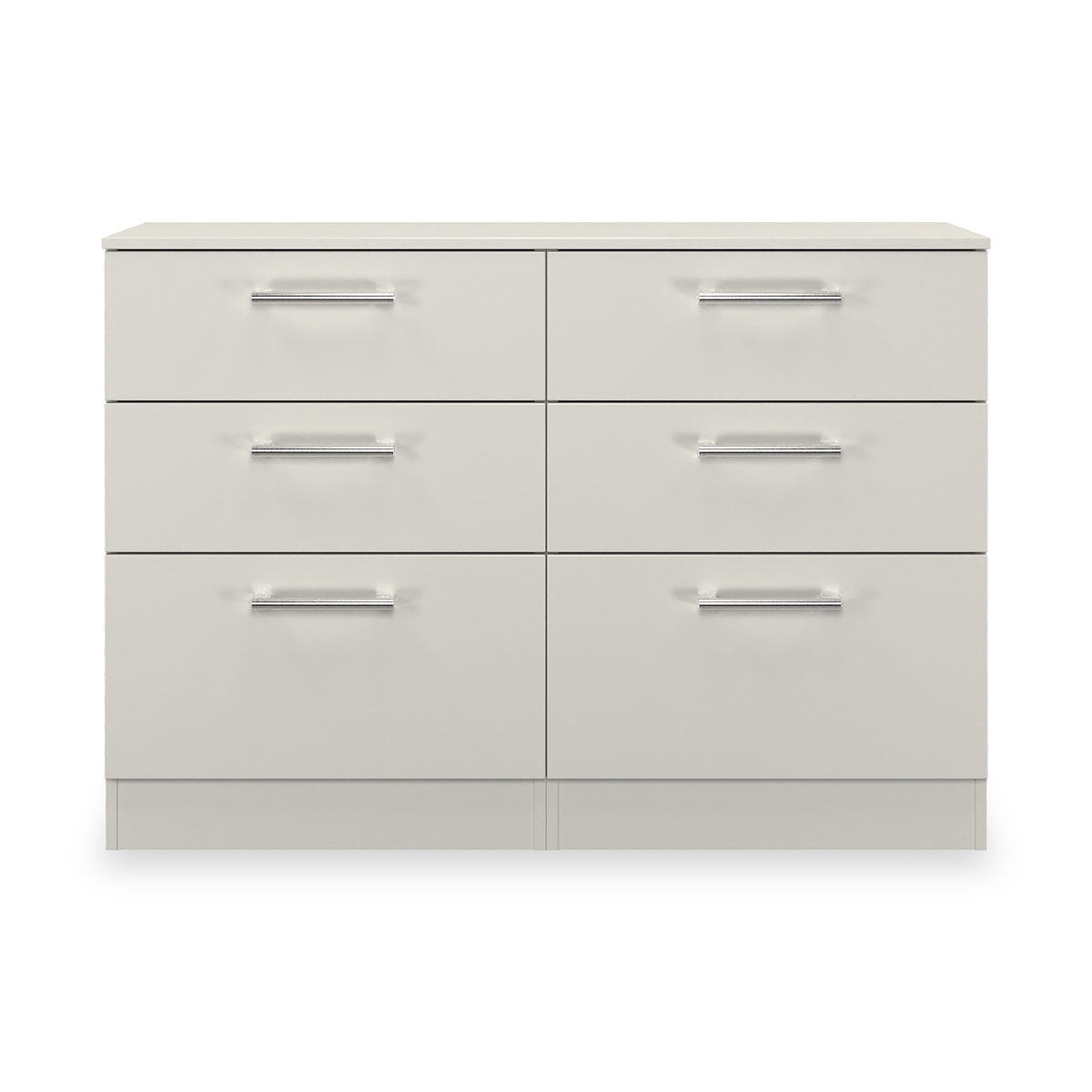 Hadley 6 Drawer Chest Grey from Roseland Furniture