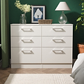 Hadley 6 Drawer Chest Grey from Roseland Furniture