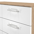 Hadley 6 Drawer Chest White Oak from Roseland Furniture