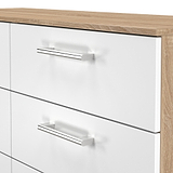 Hadley 6 Drawer Chest White Oak from Roseland Furniture