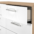 Hadley 6 Drawer Chest White Oak from Roseland Furniture