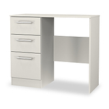 Hadley 3 Drawer Dressing Table Grey from Roseland Furniture
