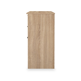 Hadley 3 Drawer Dressing Table White Oak from Roseland Furniture