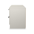 Hadley 4 Drawer Low Storage Unit Grey from Roseland Furniture