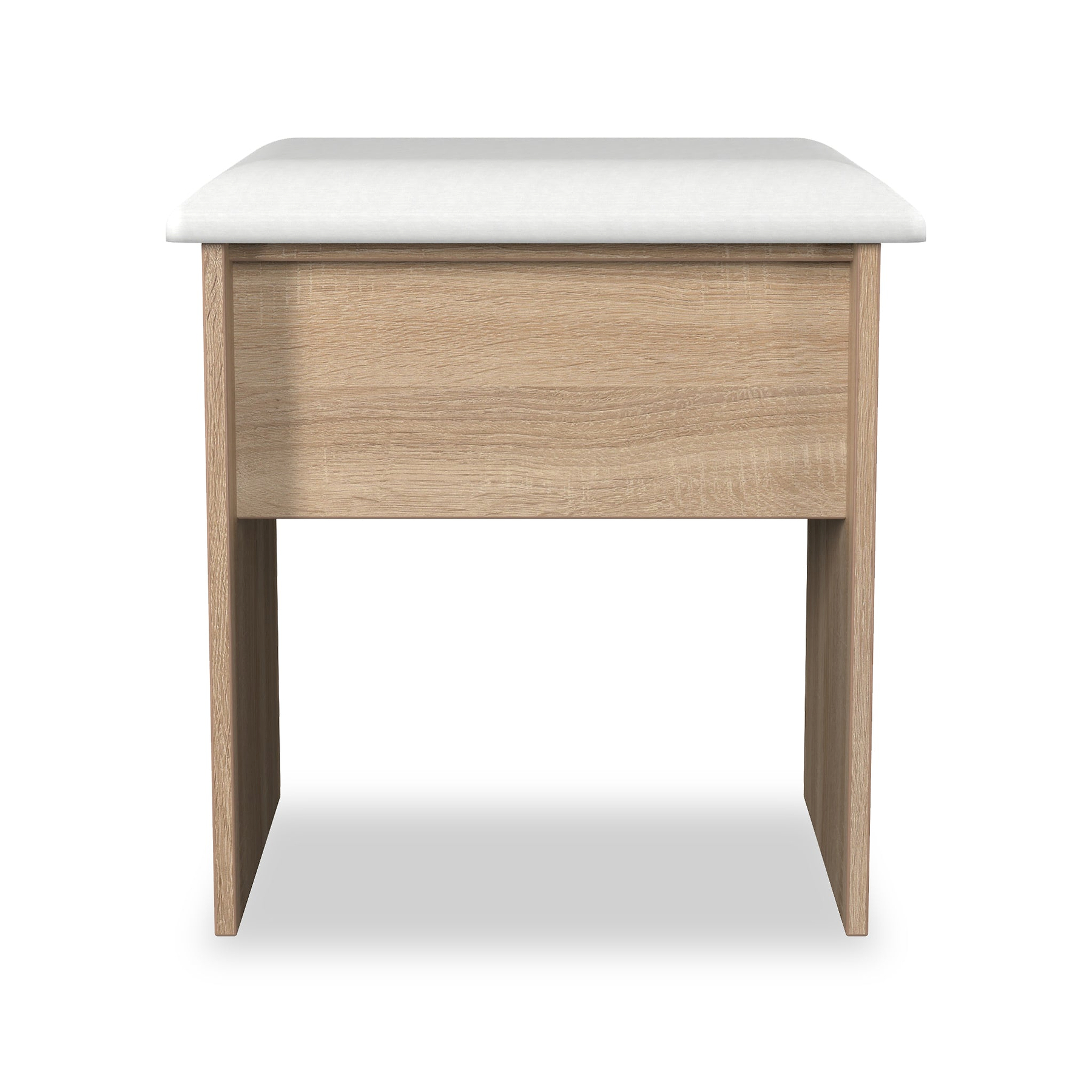 Hadley Dressing Table Stool Oak from Roseland Furniture