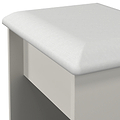 Hadley Dressing Table Stool Grey from Roseland Furniture