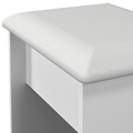 Hadley Dressing Table Stool White from Roseland Furniture
