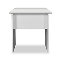 Hadley Dressing Table Stool White from Roseland Furniture
